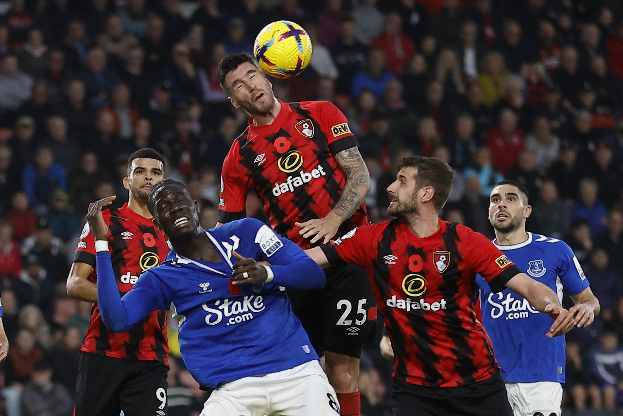 Ngoại hạng Anh: Bournemouth vs Everton 2h30 ngày 3/12 2 Soikeo