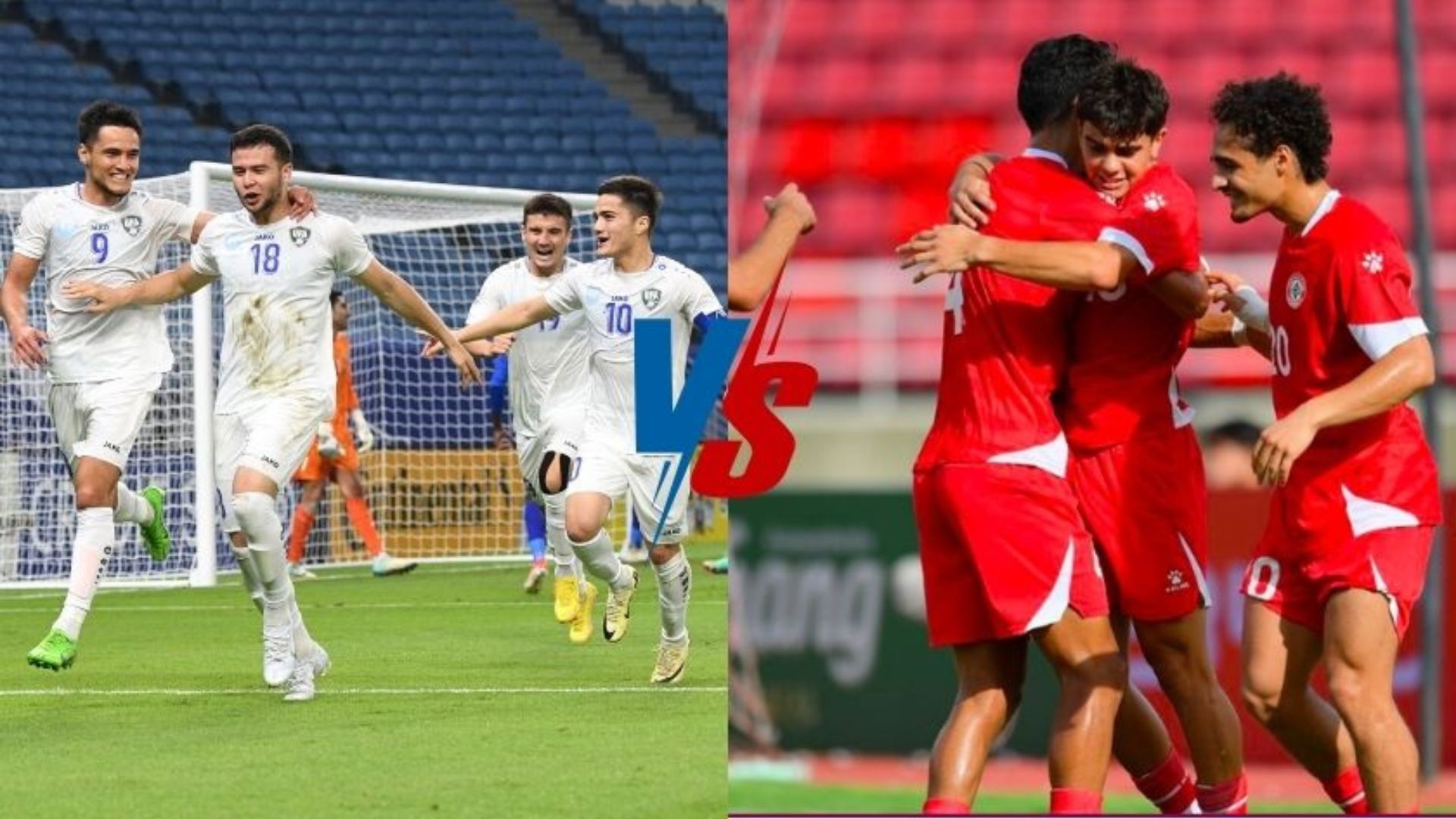 AFC Asian Cup: U23 Uzbekistan vs U23 Lebanon 21h ngày 7/1 3 Soikeo